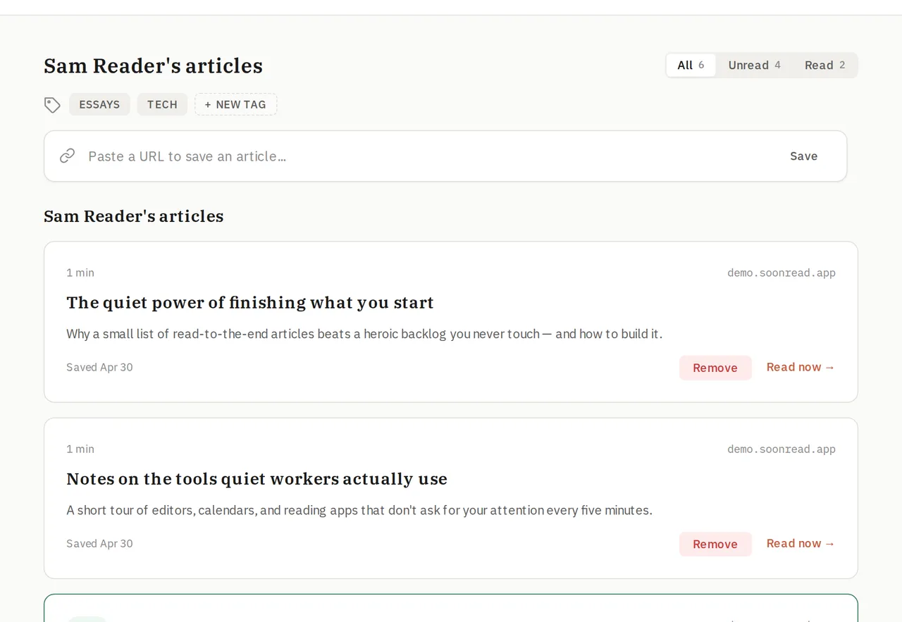 Keep your queue organized: Keep your queue organized